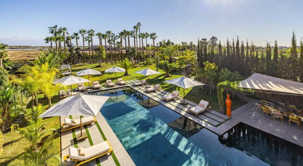 villa avec piscine Marrakech